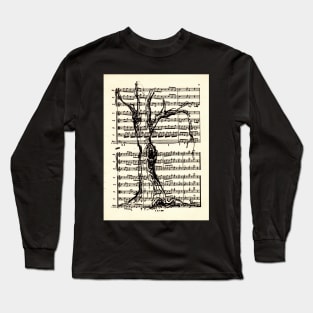 Handel Water Music Tree #4 Long Sleeve T-Shirt